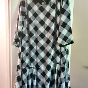 Black and white dress